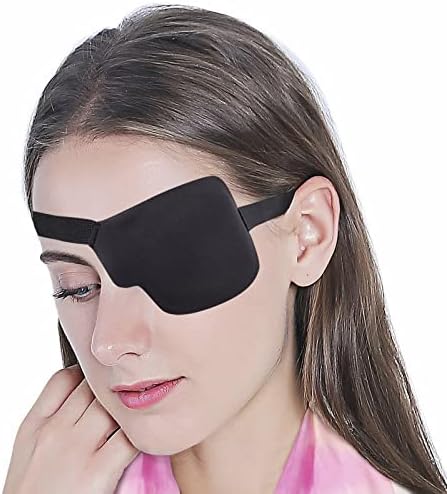 Bbzui со еден очен змеј маска за очи возрасни деца amblyopia stabismus единечна маска за очи 3D три сунѓерски засенчување на очите