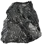 GemHub Raw Rough Rough Octome Bodntone Borndone Black Tourmaline 5.40 Ct. Скапоцен камен за завиткување на жица, декорација на домови,