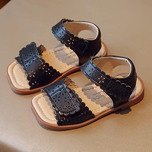 Детски деца сандали мода бебе отворено пети принцези чевли меки солети исечени летни сандали на плажа бебе момче