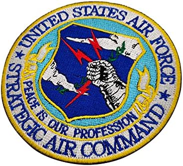Соединетите Држави на воздухопловните сили Стратешка воздушна команда извезени закрпи за апликација Мирот е нашата професија апликации,