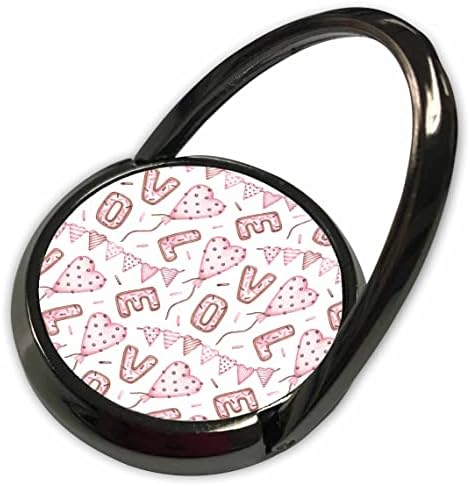 3drose симпатична розова срцева транспаренти и модели на loveубовни колачиња - Телефонски ringsвони