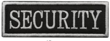 Безбедносна тактичка амбалажа извезени закрпи значки за морални тактики воен вез за лепенки и јамка на задниот дел на задниот дел