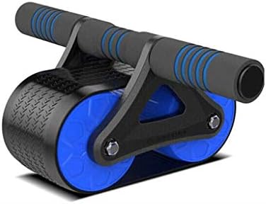 Quanjj Automatic Rebound Ab Roller тркало за абдоминално вежбање Основно тренингот Абдоминален совршен фитнес AB Sport Roller за