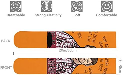 Стјуарт Летеркени Вие сте резервни делови пупки за машки и женски памук удобни средни чорапи/торби на отворено спортови конкурентни планинари