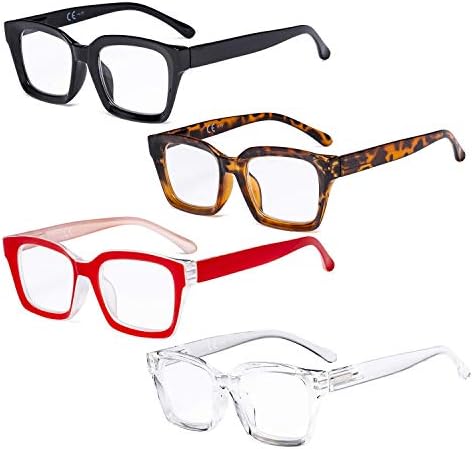 Eyekepper Заштедете 10% на комплети 4 пакувања дами за читање очила и 4 читатели на пакети за жени +2,50