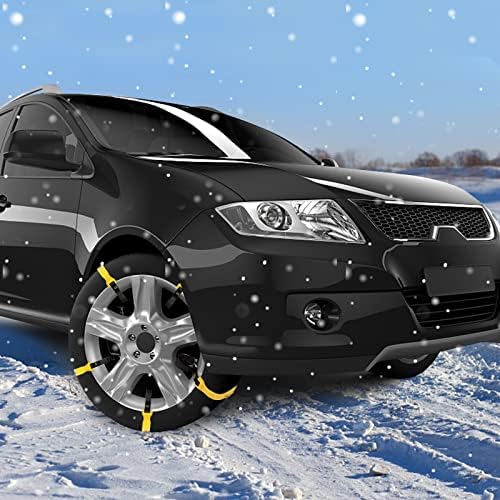 Снежни ланци за SUV автомобил Снежни гуми со ланци за безбедност на автомобили прилагодливи итни универзални анти-лизгачки