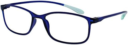 Opulize Ice 3 пакет Супер лесни очила за читање црно сино сиви жени мажи RRR61-137