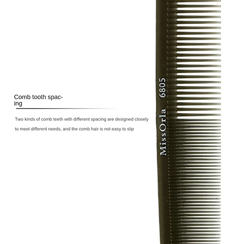 Пластичен чешел за коса сет 9 парчиња рамен чешел чешел салон за фризура за коса за коса за стилизирање на коса за домашна употреба