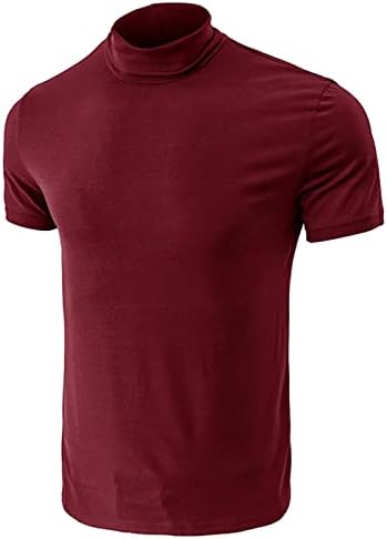 Рела бота машка исмејувачка маичка со кратки ракави за кратки ракави подлегни пулвер основен термички исмејувачки маичка за маички