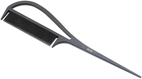 Renslat задевање чешел јаглеродни влакна што ја разгледуваат четката за коса Барбер Кошли за коса салон за стилизирање алатки за стилизирање