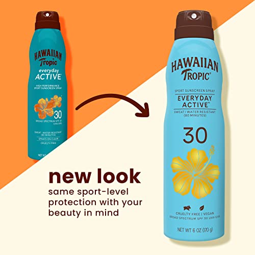 Хавајски тропски секојдневен активна чиста сончаница SPF 30, 6oz | Хавајски тропски сончање SPF 30, Sunblock, Oxybenzone бесплатно сончање,