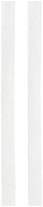 Твил лента памук- Херингбон- 1/4 x 800 yds- боја бела