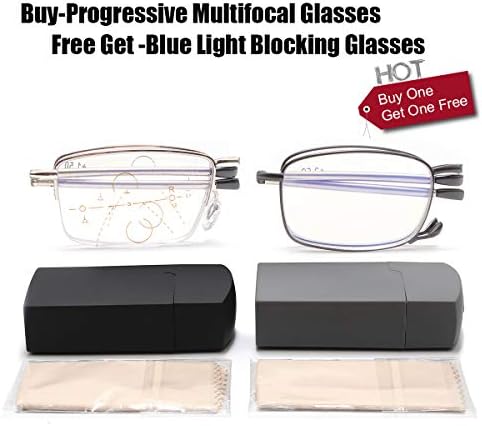 К.Левер преносно преклопување прогресивно мултифокално читање очила Компактни читатели на очила