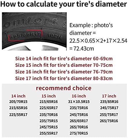 Бидете kindубезни резервни капаци за покривање на гуми за RV гуми за заштитени капаци на гуми за гуми за приколка RV SUV Travel