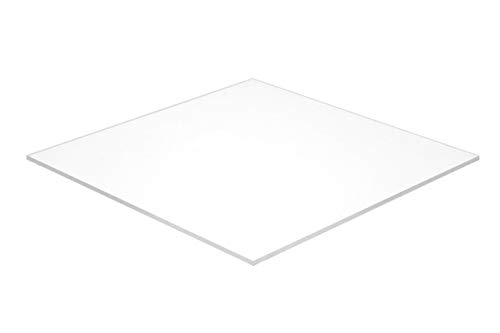 ФАЛКен дизајн акрилен плексиглас лист, црвен транспарентен, 18 x 20 x 1/8