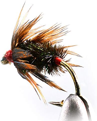 Риболов на Тенкара лета разни стилови на Кебари и големини на кука - пакет од 6