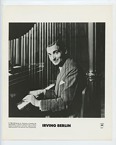Ирвинг Берлин Фото оригинал гроздобер 1988 CBS записи промоција на публицитет