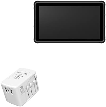 Полнач за Ruggtek RTL 308 - Меѓународен полнач за wallидови на PD, 3 USB меѓународен адаптер за наплата и конвертор за Ruggtek