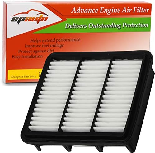 Замена на Epauto GP470 за ригиден филтер за воздух на Hyundai / Kia за Elantra L4 2.0L, Forte, Forte Koup
