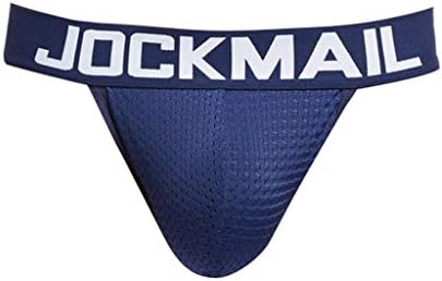 Umiyi JockStrap долна облека за мажи машка џокер -атлетска поддржувач Менс Тонг боксерски брифинзи, брифинзи за мажи