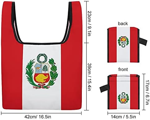 Црвен Панама канал Истмус тешка торба торба за еднократна употреба на намирници за намирници за време на шопинг за патувања за време на