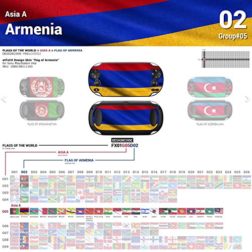 Sony PlayStation Vita Design Skin Flag of Armenia Налепница за декорации за PlayStation Vita