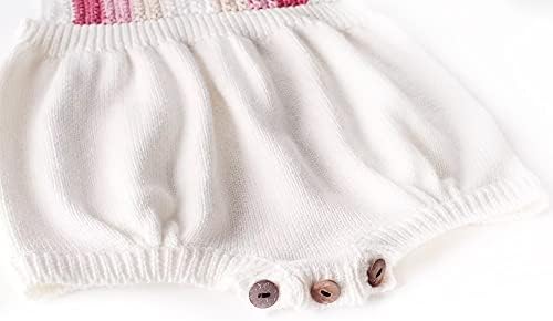 Само Боди Премиум бебе девојче Облека трендовски виножито плете ромпер -онзи, скокач од скокач, мек истегнат и дише