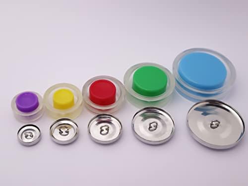 Комплет за копче за покривање на капакот Katapata DIY копчиња за покривање на копчињата со копчиња со големина на грб со големина