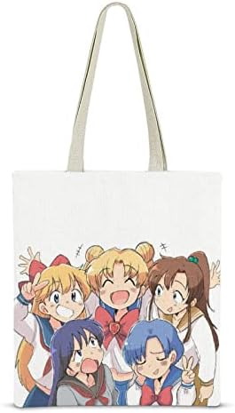 Bokuta Canvas Tote Tote Tote Tot за жени за купување торба за торбичка за тота што може да се употреби тотална торба 15x16.9in