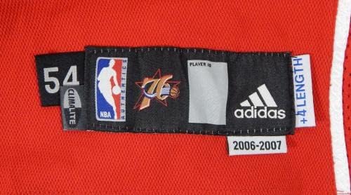 2006-07 Philadelphia 76ers Samuel Dalembert 1 игра користена Red Jersey DP04829 - НБА игра користена