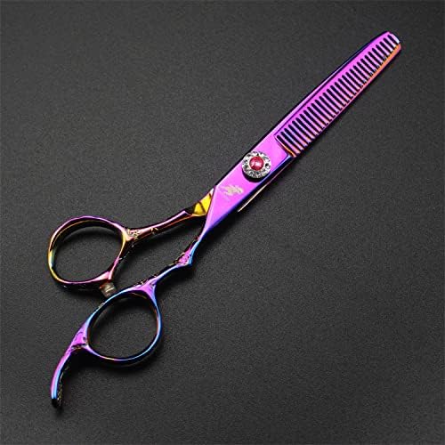 6,0 инчи бербер салон за фризерски ножици за сечење на косата, ножици за сечење на косата поставени алатки за комплет за берберни
