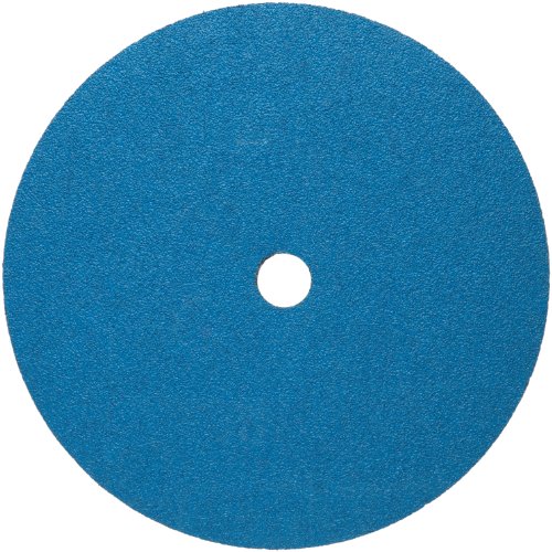 Нортон Bluefire F826p Абразивен диск, поддршка од влакна, цирконија алумина, дијаметар од 7/8 Арбор, 9-1/8, Грит 24