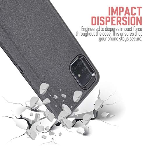 Џекпот Безжичен Случај За Samsung Galaxy A51 Појас Клип Футрола Kickstand Солиден Шок Доказ Телефон Случај [Вграден Заштитник На Екранот]