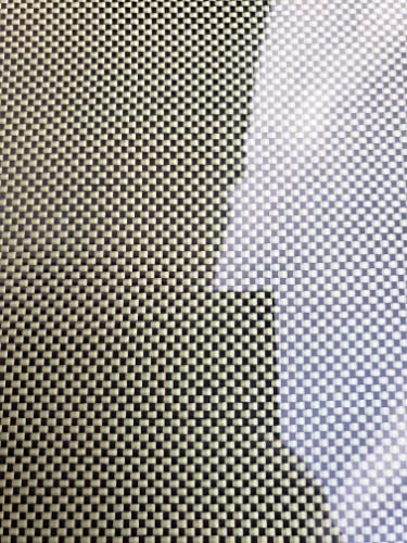 12 x36 x3/32 1x1 обичен ткаени јаглеродни влакна фиберглас плоча сјајна едната страна