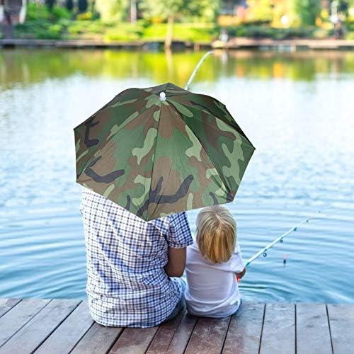 Камуфлажа во боја чадор капа риболов сонце капа деца и возрасни за отворено активност пешачење риболов кампување фестивал за забава употреба