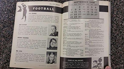 Комплетна книга за спортски календари, џебна енциклопедија 1958 J42984