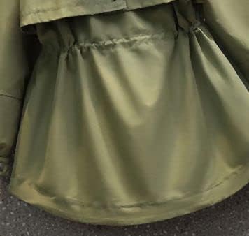 Outените од надворешна облека со средна должина на ветерници за ветерници пролет есен лабава голема обична палто женска јакна