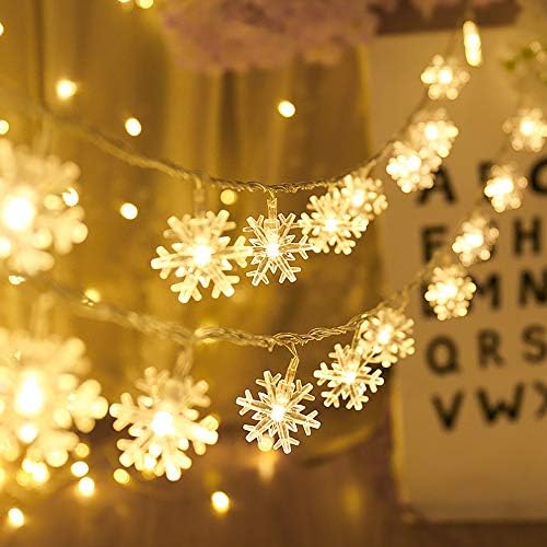 Јајјун предводена од снегулка, светло низа, гарландски божиќни ламби, празнична забава, свадба декоративна самовила светлина 20/40/80 ЛЕР