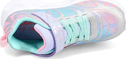 Skechers Унисекс-Детски Девојки Спортски Обувки, S, Осветлена Патика
