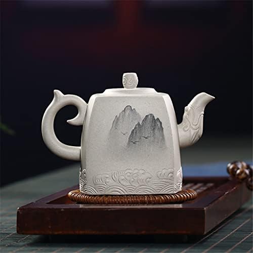 Kutdyk рачно насликан пејзаж сликарство чајник керамика кунг фу чај чај чај сет единечен производ чајник чај чај сет