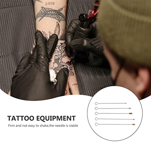 Doitool 10 парчиња опрема за тетоважи со тетоважи од не'рѓосувачки челик