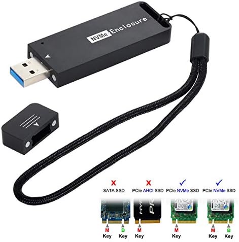XIWAI USB 3.1 Gen2 10gbps НА NVME PCI-E M-Клуч Цврста Состојба Диск Надворешен Комплет 2230/2242mm