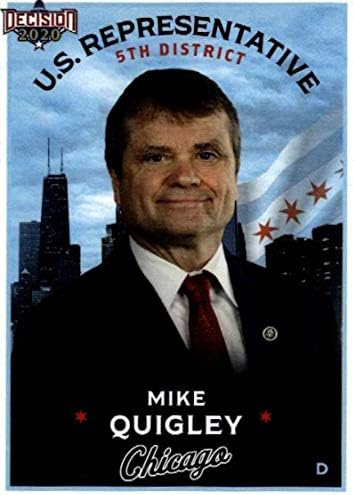 2020 Лист Одлука Чикаго Политика C23 Мајк Квигли Тргување Картичка