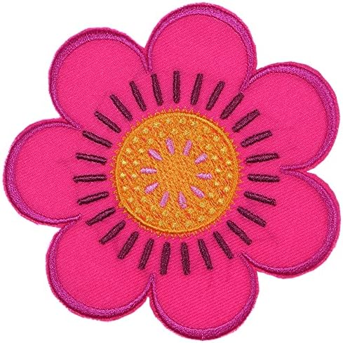 JPT - розови цветни апликации за деца деца слатки цртани филмови везени апликации железо/шијте на закрпи значка симпатична лепенка за лого