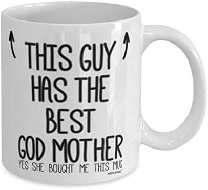 Кумови Кригла-Подароци За Кум-овој човек го има најдобриот Бог Мајка-Чаши За Кафе-см7420