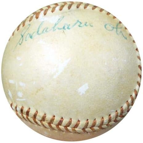 SADAHARU OH Autographed Official Yimuuri Giants игра користеше бејзбол гроздобер потпис PSA/DNA AC00439 - MLB автограмирана игра