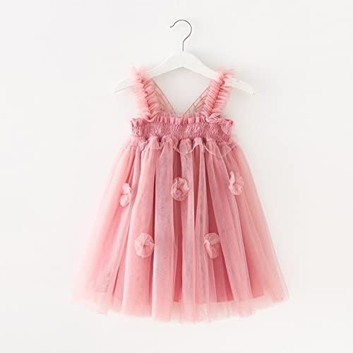 Детско деца бебе девојки Пеперутка крила фустани самовила фустан фустан без ракави мешут туту принцеза фустан роденден