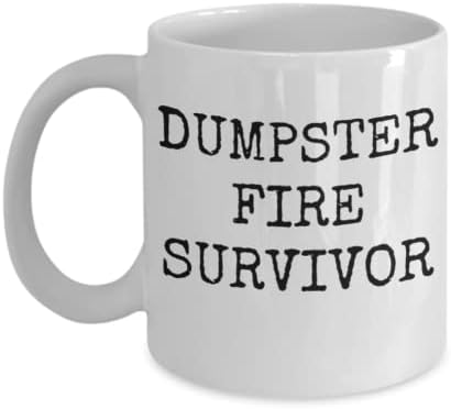 Дампестер пожар преживеан, смешна работа со кафе за кафе