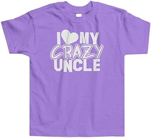 Threadrock мали девојчиња, ја сакам мојата луда маица за дете на дете
