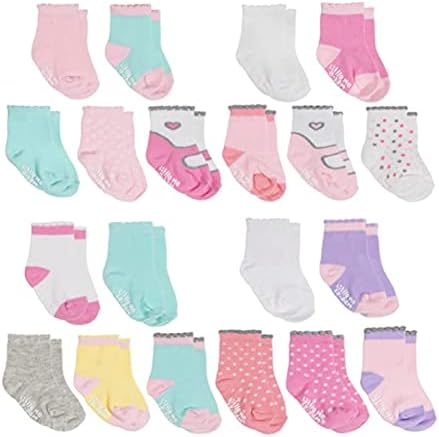 Значи ' симпатична 20 Пакет Бебе Момчиња &засилувач; Девојки Чорапи, Избрани Големина Пакет , Не-Пропадна Костец, Не-Смалуваат